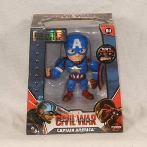 Marvel Captain America: Civil War Metals Die Cast Captain America M45 4 inch